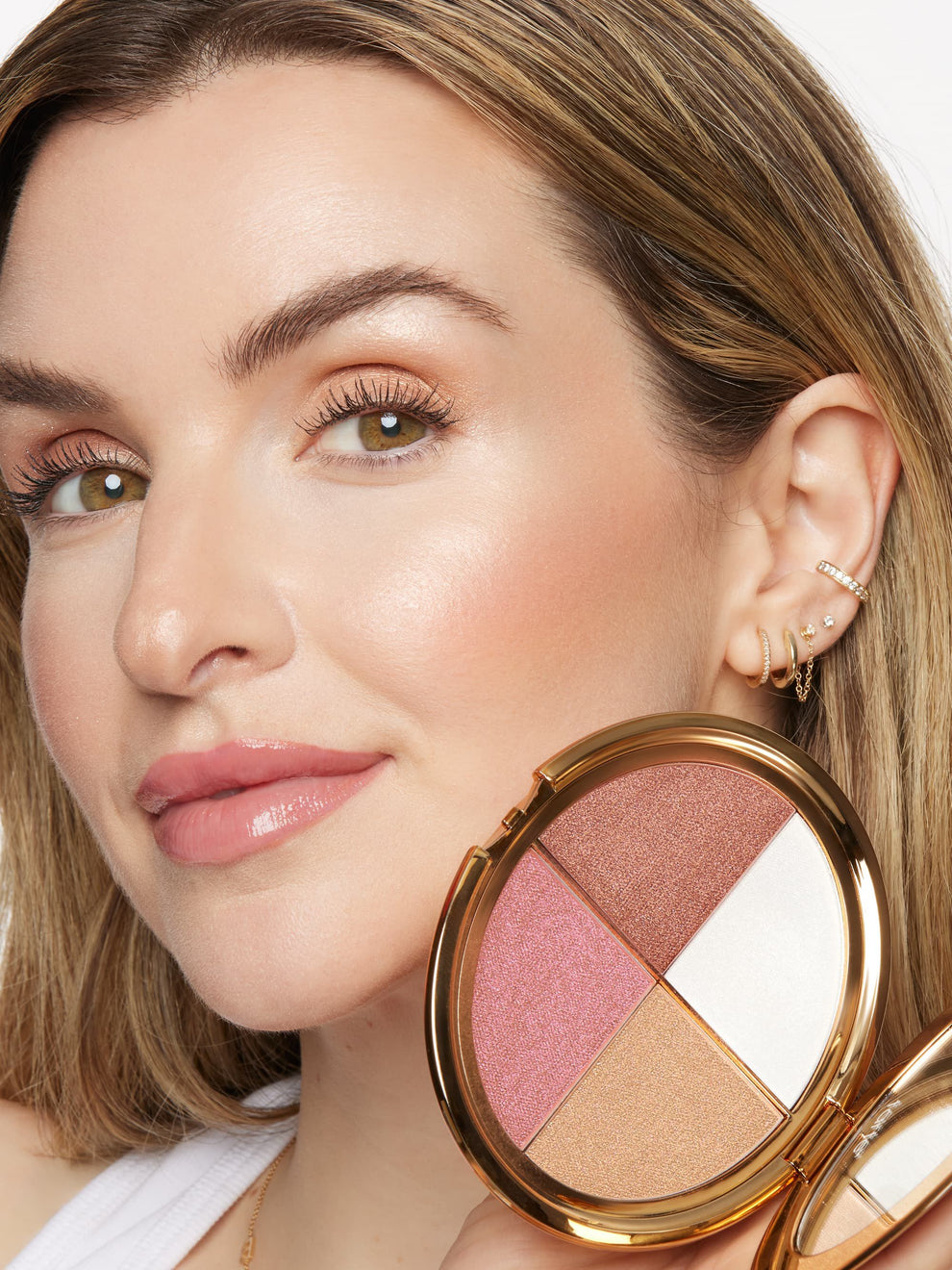 Glow Gallery highlighting eye & cheek palette