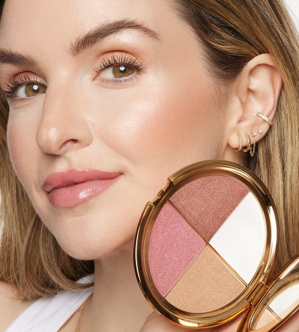 Glow Gallery highlighting eye & cheek palette