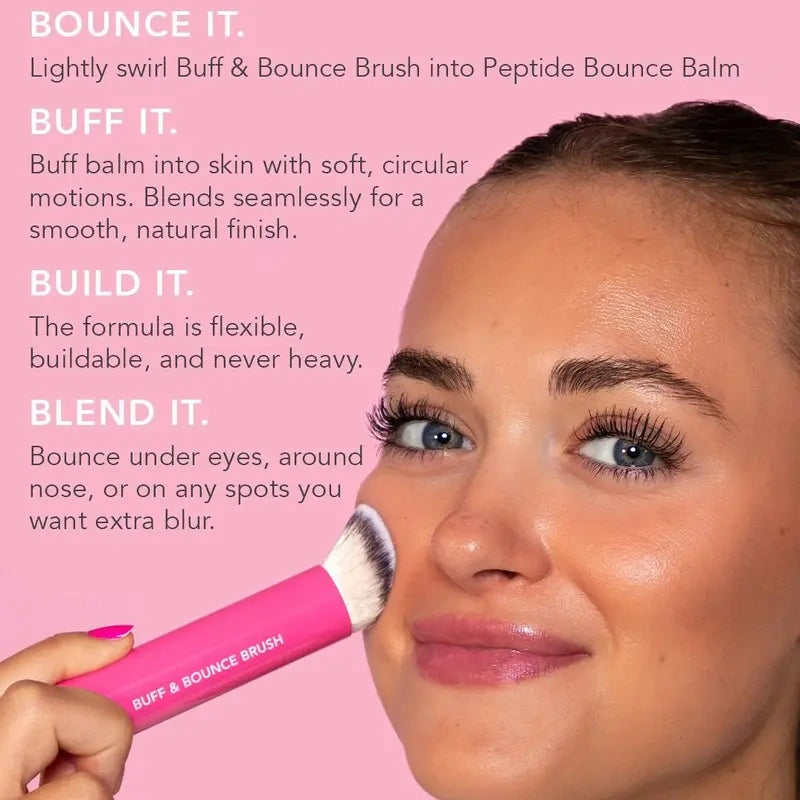 New! 60% OFF ✨ Peptide Bounce Balm with Buff and Bounce Brush