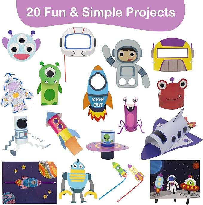 🎨Simple Paper Crafts for Kids✂