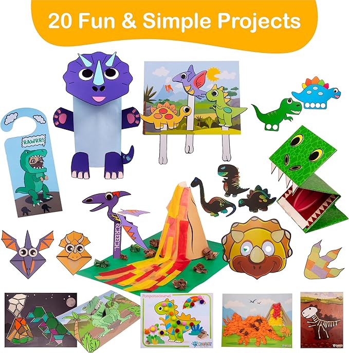 🎨Simple Paper Crafts for Kids✂
