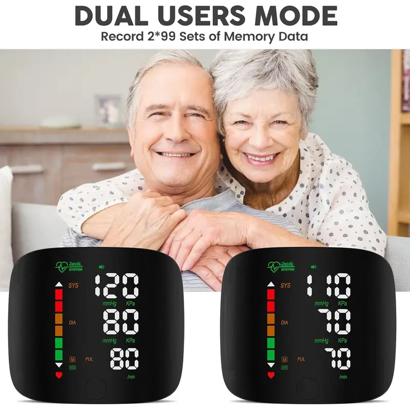 NESLEMY™ Wrist Blood Pressure Monitor—Health Monitoring Adjustable