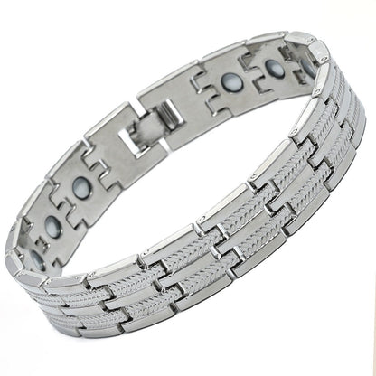 Retro antique copper magnetic bracelet