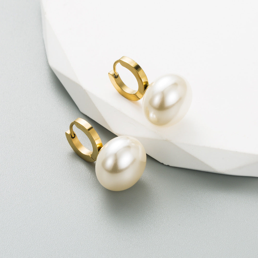 New Titanium Steel Earrings