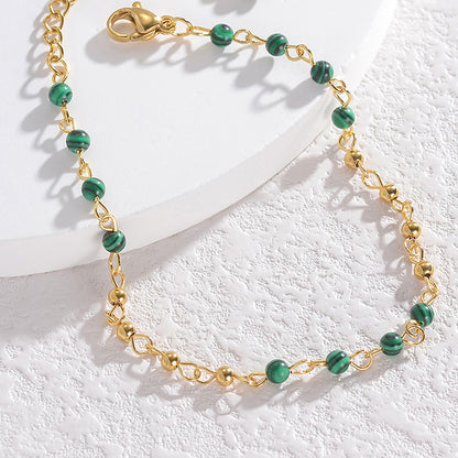 Retro style bead splicing women's bracelet
