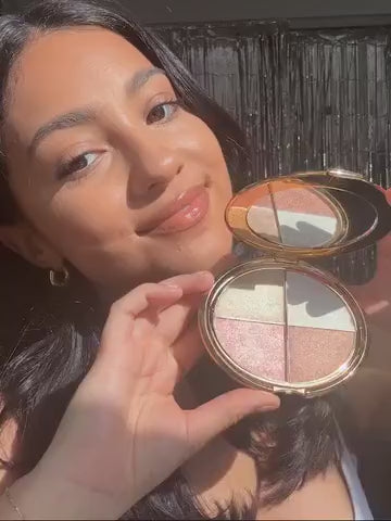 Glow Gallery highlighting eye & cheek palette